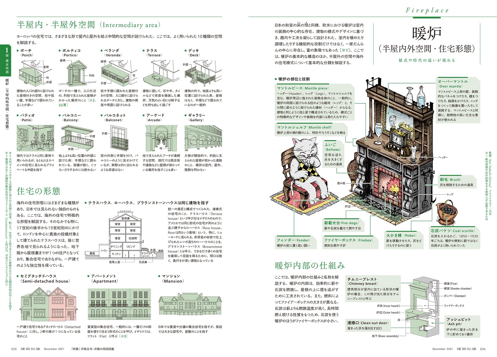 リフォームブックス / 建築知識 2021年12月号 洋風住宅・洋館の用語